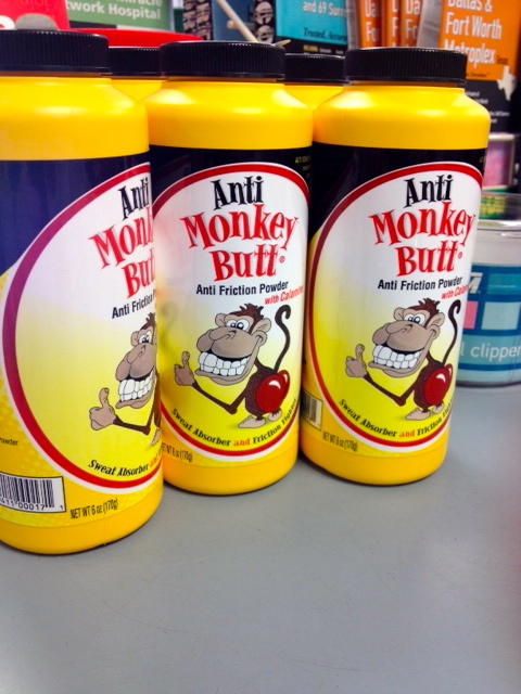 monkey butt rash