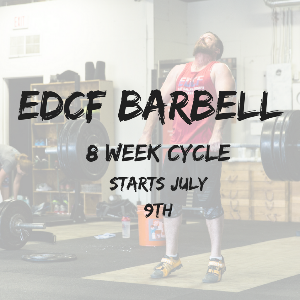 EDCF Barbell